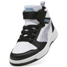Puma Sneaker Rebound V6 Mid Space Belle AC+ PS 402770 02 Λευκό Μαύρο Λιλά
