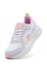 Puma Sneaker Trinity 2 LT Come On Jr 405019 02 Λευκό Ροζ