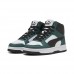 Puma Μποτάκι Rebound Slam Mid Jr 408800 05 Λευκό Πράσινο Μαύρο Puma Μποτάκι Rebound Slam Mid Jr 408800 05 Λευκό Πράσινο Μαύρο