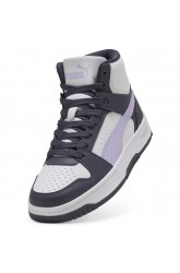 Puma Μποτάκι Rebound Slam Mid Jr 408800 06 Μωβ Λιλά Λευκό