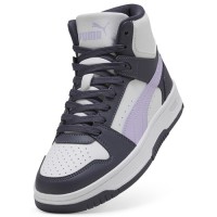 Puma Μποτάκι Rebound Slam Mid Jr 408800 06 Μωβ Λιλά Λευκό