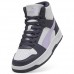 Puma Μποτάκι Rebound Slam Mid Jr 408800 06 Μωβ Λιλά Λευκό Puma Μποτάκι Rebound Slam Mid Jr 408800 06 Μωβ Λιλά Λευκό