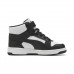 Puma Μποτάκι Rebound Slam Mid PS 408801 01 Λευκό Μαύρο