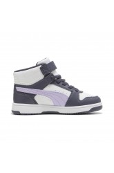Puma Μποτάκι Rebound Slam Mid PS  408801 06 Μωβ Λιλά Λευκό