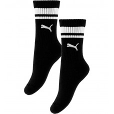 Puma Κάλτσες Heritage Crew 701240969 Πακέτο 2τμχ. Μαύρες Puma Κάλτσες Heritage Crew 701240969 Πακέτο 2τμχ. Μαύρες