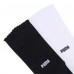 Puma Κάλτσες Scallop Edge 947221 2P Λευκό Μαύρο