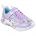 Skechers Sneaker Lighted Unicorn Bungee 302298L_LVMT Μωβ Λιλά