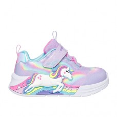 Skechers Sneaker ΜΕ ΦΩΤΑΚΙΑ UNICORN CHARMER 302298N_LVMT Μωβ Λιλά