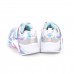 Skechers Sneaker Με Φωτάκια Unicorn Chaser 302298N_SMLT Ασημί Γαλάζιο Λιλά