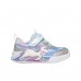 Skechers Sneaker Με Φωτάκια Unicorn Chaser 302298N_SMLT Ασημί Γαλάζιο Λιλά