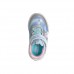 Skechers Sneaker Με Φωτάκια Unicorn Chaser 302298N_SMLT Ασημί Γαλάζιο Λιλά