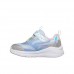 Skechers Sneaker Με Φωτάκια Unicorn Chaser 302298N_SMLT Ασημί Γαλάζιο Λιλά