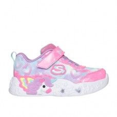 Skechers Sneaker ΜΕ ΦΩΤΑΚΙΑ Unicorn 303064N_PKMT Ροζ Φούξια