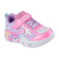 Skechers Sneaker ΜΕ ΦΩΤΑΚΙΑ Unicorn 303064N_PKMT Ροζ Φούξια