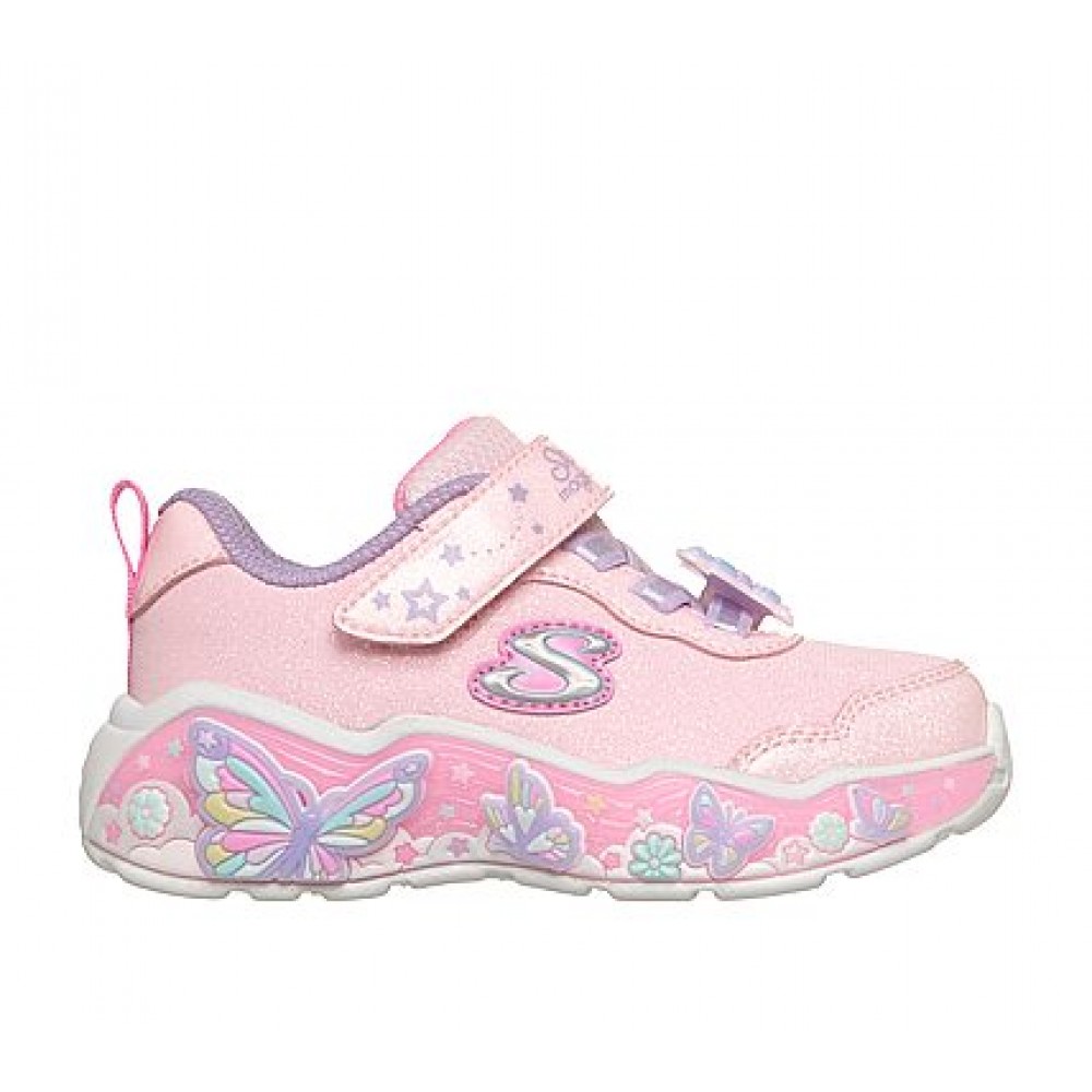 Skechers Sneaker Με Φωτάκια Butterfly Wrap 303066NC_LPMT Ροζ Skechers Sneaker Με Φωτάκια Butterfly Wrap 303066NC_LPMT Ροζ