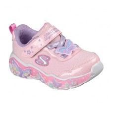 Skechers Sneaker Με Φωτάκια Butterfly Wrap 303066NC_LPMT Ροζ