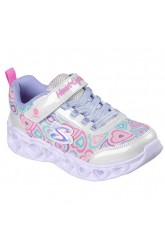 Skechers Sneaker Heart Boogie Love Με Φωτάκια 303257L_WMLT Λευκό