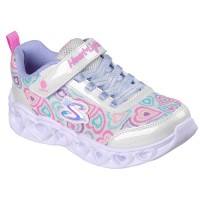 Skechers Sneaker Heart Boogie Love Με Φωτάκια 303257L_WMLT Λευκό