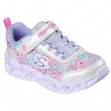 Skechers Sneaker Heart Boogie Love Με Φωτάκια 303257L_WMLT Λευκό