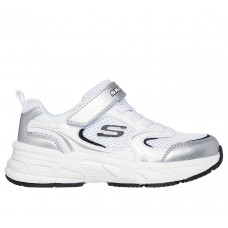 Skechers Sneaker Retro Graph 303692L_WSL Λευκό Ασημί