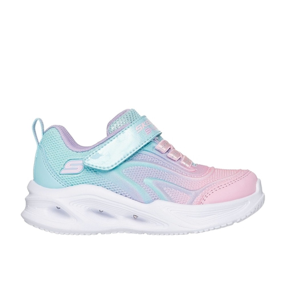 Skechers Sneaker Με Φωτάκια 303713N_AQMT Aqua Ροζ Skechers Sneaker Με Φωτάκια 303713N_AQMT Aqua Ροζ