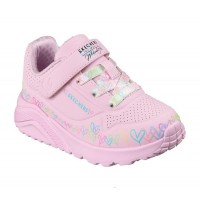Skechers Sneaker Uno Lite Heart Craze 314091N_LPMT Ροζ