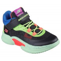 Skechers Sneaker Μποτάκι HOOPER-HERO 406068L_BKMT Μαύρο