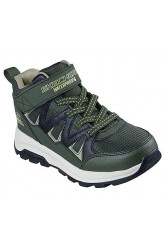 Skechers Μποτάκι Αδιάβροχο Storm Blazer Drizzle Squad 406377L_OLBK Λαδί