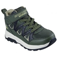 Skechers Μποτάκι Αδιάβροχο Storm Blazer Drizzle Squad 406377L_OLBK Λαδί