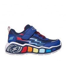Skechers Sneaker Με Φωτάκια Lil Storm Scene 407632NC_RYL Μπλε