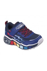 Skechers Sneaker Με Φωτάκια Lil Storm Scene 407632NC_RYL Μπλε