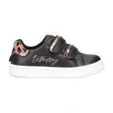 Tommy Hilfiger Low Cut Velcro Sneaker T1A4-31156-1242X208 Μαύρο