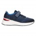 Tommy Hilfiger Low Cut Lace Up-Velcro Sneaker T3B4-32244-0735 Μπλε	